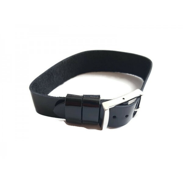 Calvin Klein 18mm Nato Kordon Rugan Kordon Handmade Nato Watch Strap Zulu Watch Band Black Leather