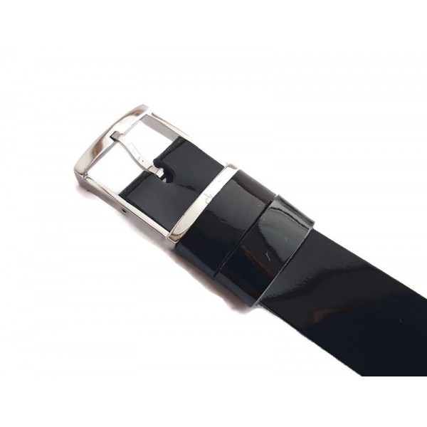 Calvin Klein 18mm Nato Kordon Rugan Kordon Handmade Nato Watch Strap Zulu Watch Band Black Leather