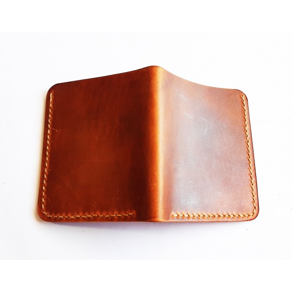 El Yapımı Deri Cüzdan Kartvizitlik Handmade Credit Card Wallet New