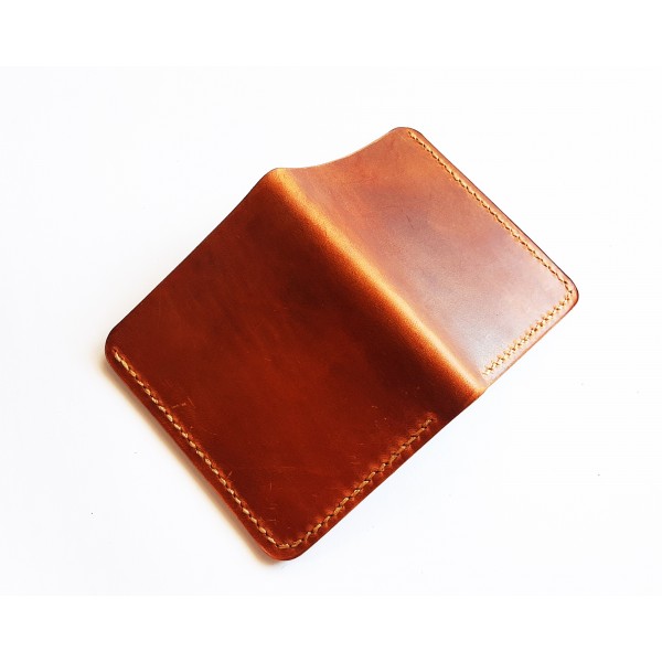 El Yapımı Deri Cüzdan Kartvizitlik Handmade Credit Card Wallet New