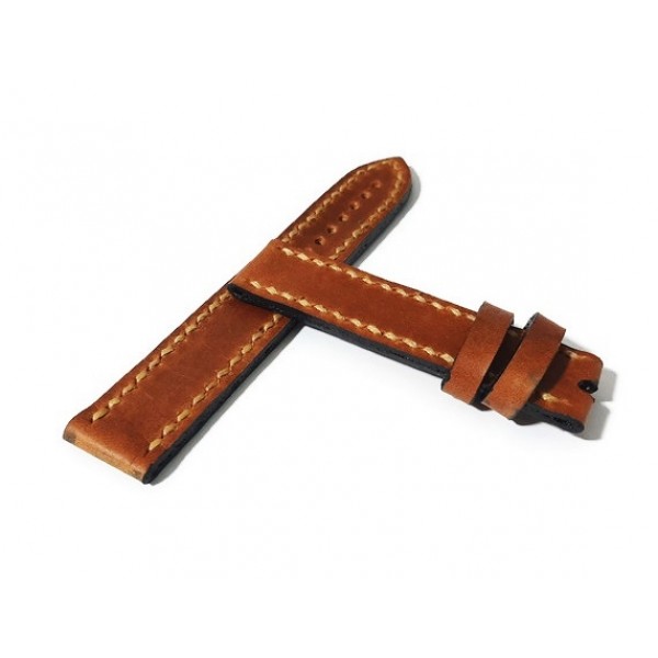 18mm El Yapımı Deri Kordon Handmade Watch Strap Watch Band  Leather New