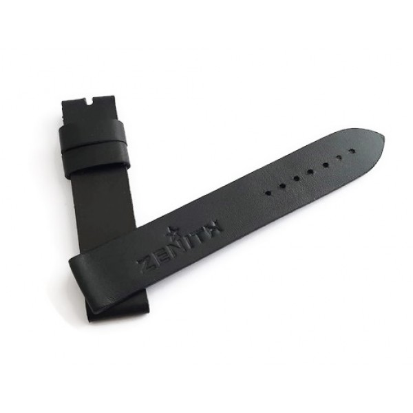 Zenith Kordon Zenith 18mm Deri Kordon Handmade Watch Strap Watch Band Black New