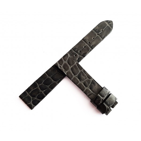 Movado Kordon Krokodil Deri Kordon Handmade Watch Strap Crocodilla Watch Strap Watch Band Grey New