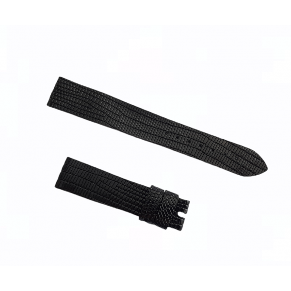 Deri Kordon Siyah Saat Kordonu Rugan Kordon Handmade Watch Strap New