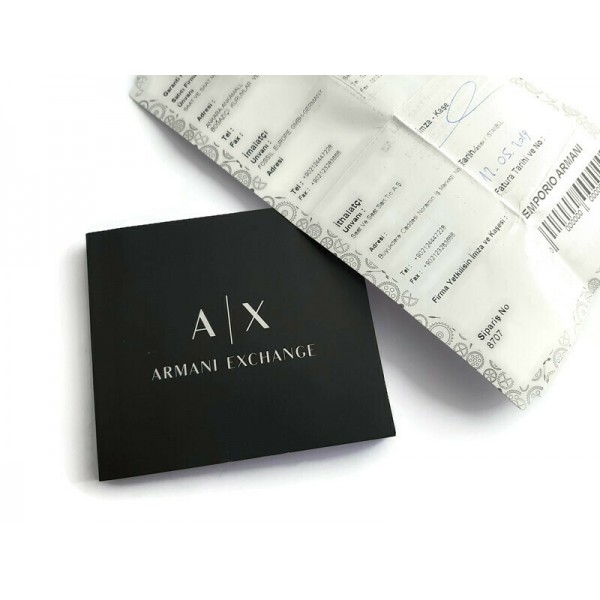 Armani Exchange ax1341 Sertifika Fatura