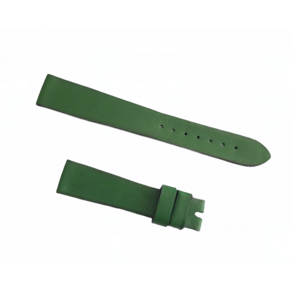 El Yapımı Deri Kordon Rolex Yeşili 18mm Handmade Watch Strap Leather Rolex Green