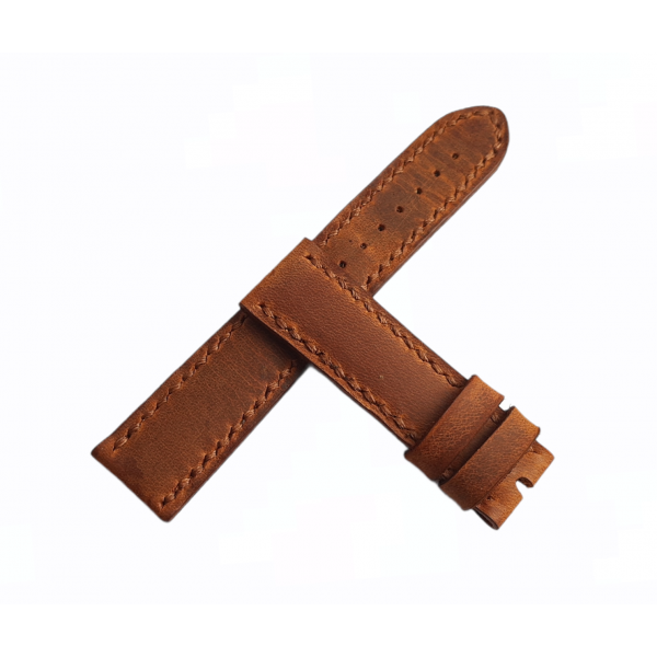 20mm El Yapımı Deri Kordon Kahve Deri Kordon Handmade Watch Strap Watch Band Crazy Brown Leather New