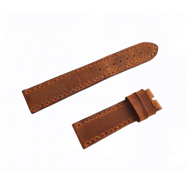 20mm El Yapımı Deri Kordon Kahve Deri Kordon Handmade Watch Strap Watch Band Crazy Brown Leather New