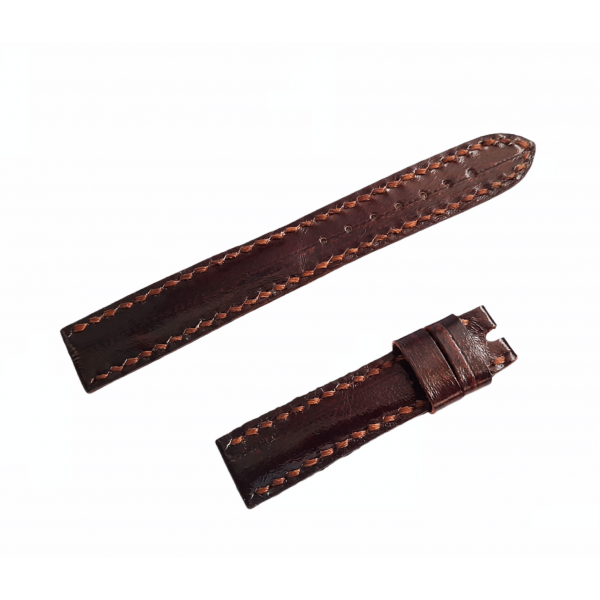 Ulysse Nardin Kordon El Yapımı Deri kordon Handmade Leather Watch Strap Watch Band Brown