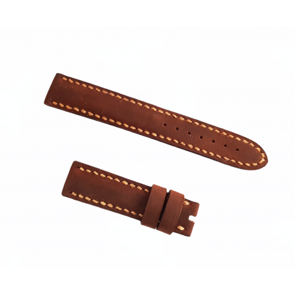 Seiko Deri Kordon 20mm Seiko Kordon Handmade Seiko Watch Strap Brown New