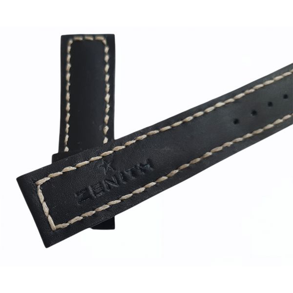 Zenith Kordon 20mm Zenith Autosport Kordon Zenith Deri Kordon Handmade Watch Strap Watch Band Black New