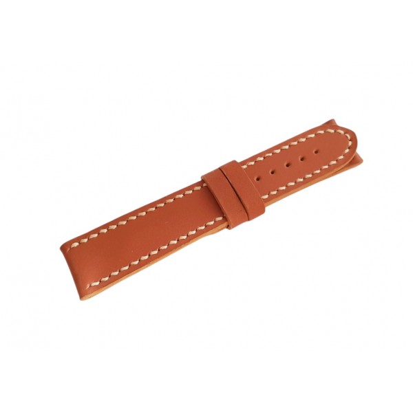 24mm Deri Kordon El Yapımı Deri Kordon Taba Kordon Handmade Watch Strap Watch Band