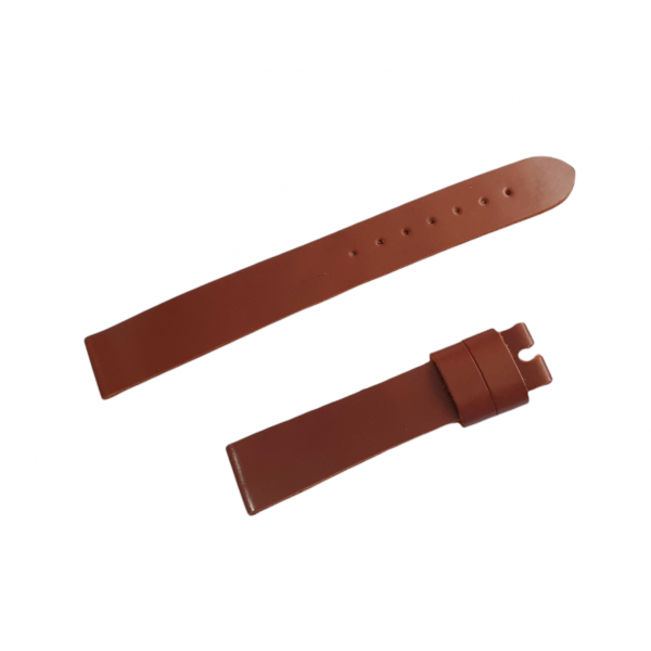 Benrus Kordon 17mm Benrus Kordon Benrus Deri Kordon Kahve Deri Press Kordon Handmade Leather Watch Strap Brown