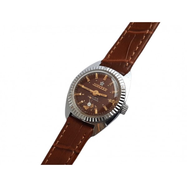 Jupiter Saat Vintage Jupiter Kurmalı Saat Old Vintage Jupiter 17 Rubis Supershock Mechanical Watch