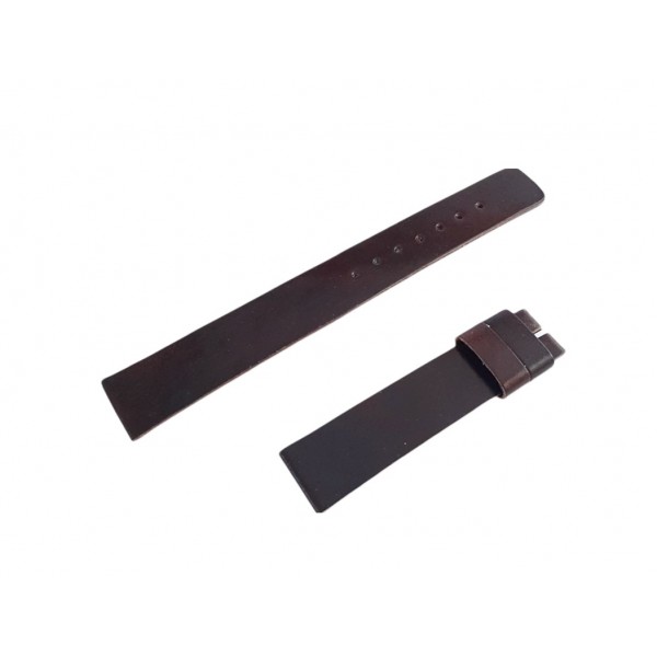 Omega Kordon Vintage Omega Kordon Handmade Watch Strap Watch Band Brown Leather With Logo