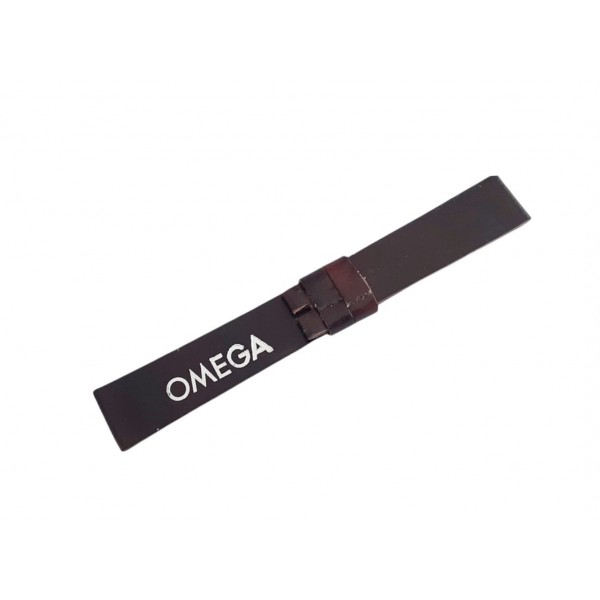 Omega Kordon Vintage Omega Kordon Handmade Watch Strap Watch Band Brown Leather With Logo