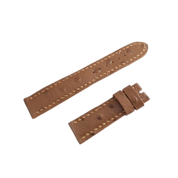 Devekuşu Deri Kordon Kaplama Kordon Handmade 20mm Ostrich Watch Strap Watch Band Leather