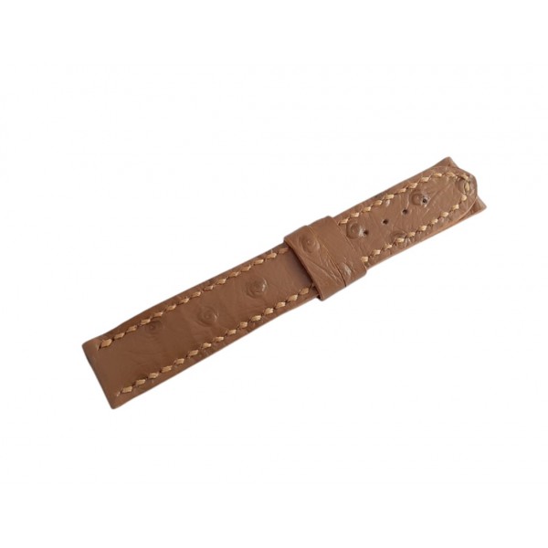 Devekuşu Deri Kordon Kaplama Kordon Handmade 20mm Ostrich Watch Strap Watch Band Leather