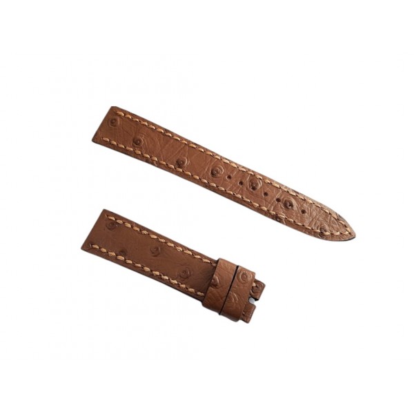 Devekuşu Deri Kordon Kaplama Kordon Handmade 18mm Ostrich Watch Strap Watch Band Leather