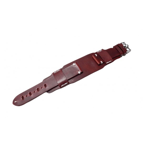 Bileklik Tarz Saat Kordonu Bileklik Şeklinde Saat Kordonu Watch Strap Rose Leather