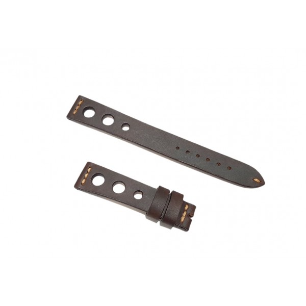 Rally Kordon Deri Rally Kordon Tissot Tarz Deri Kordon Handmade Watch Strap Watch Band Brown Leather New