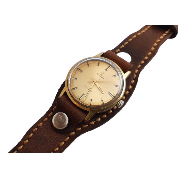 Bund Kordon Bileklik Tarz Saat Kordonu Handmade Bund Watch Strap Crazy Brown Leather