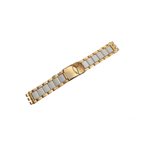 Swatch Kordon Swatch Sedef Gold Kordon Swatch 19.5mm Metal Kordon