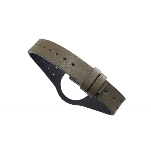 Omega Dynamic Kordon Dynamic 14mm Saat Kordonu Omega Dynamic Watch Strap Khaki Leather