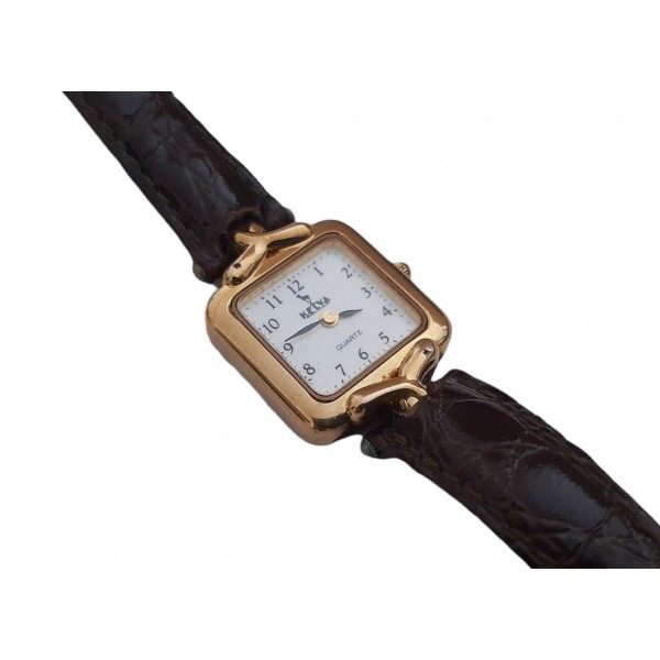 Helva Saat Vintage Art Deco Kadın Saati Old Vintage Helva Quartz Lady Watch