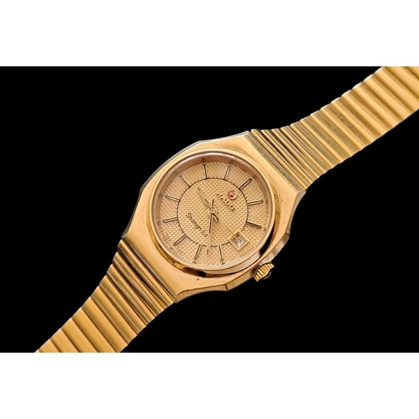 Rado Saat Vintage Rado Kol Saati Old Vintage Rado Shangri-la Automatic Lady Watch Gold Plated