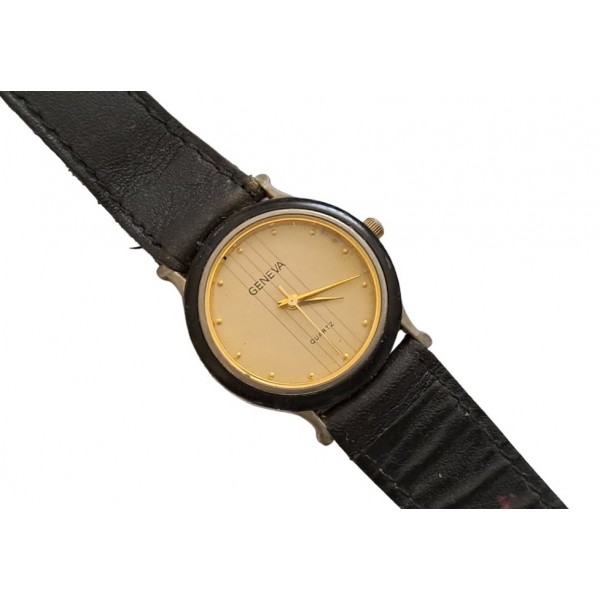 Geneva Saat Vintage Geneva Yaprak Saat Old Vintage Quartz Watch