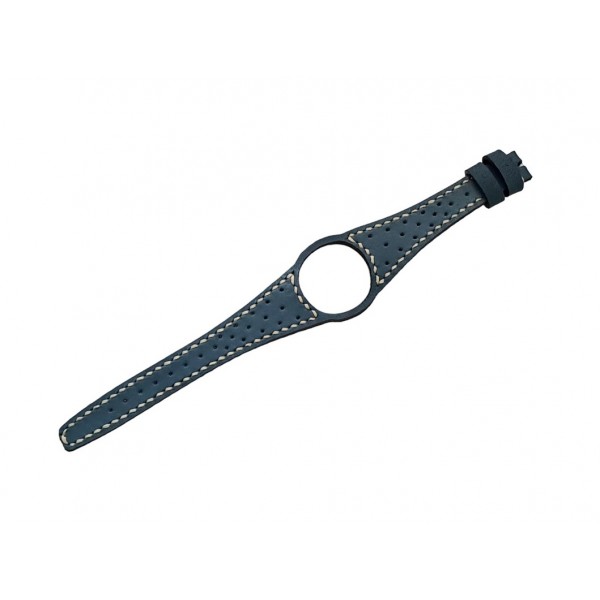 Omega Dynamic Kordon Dynamic Saat Kordonu Handmade Omega Dynamic Watch Strap Watch Band Blue Leather