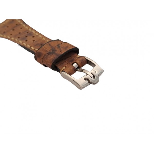 Omega Dynamic Kordon Dynamic Saat Kordonu Handmade Omega Dynamic Watch Strap Watch Band Tiger Concetp Leather with Buckle