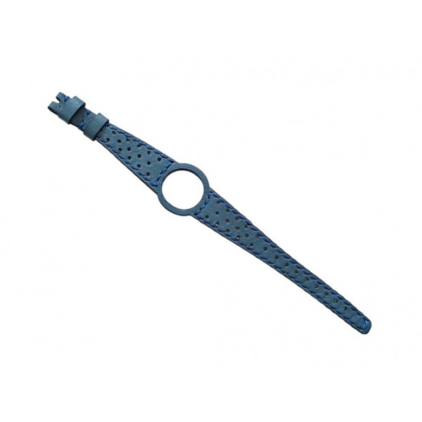 Omega Dynamic Kordon Omega Geneve Saat Kordonu Hakiki Deri Kordon Omega Dynamic Lady Watch Strap Leather Blue