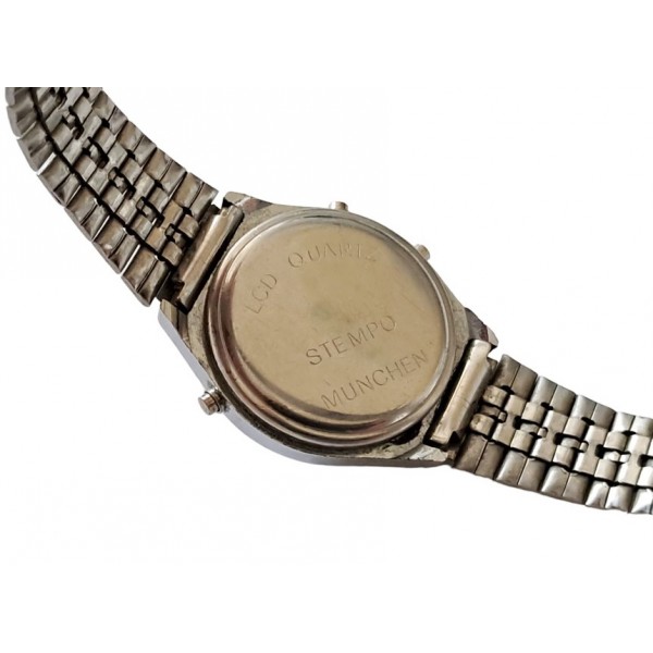 Vintage Dijital Saat Stempo Kadın Saati Vintage Digital Lady Watch Good Condition