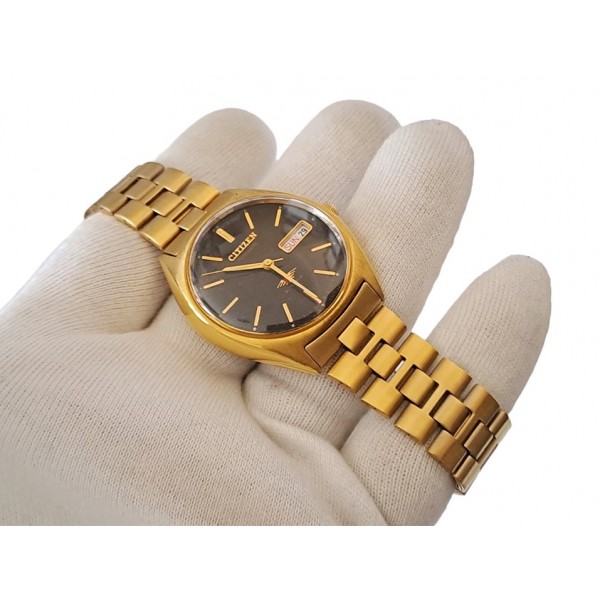 Citizen Saat Citizen Otomatik Kol Saati Old Vintage Citizen Automatic Watch Gold Plated