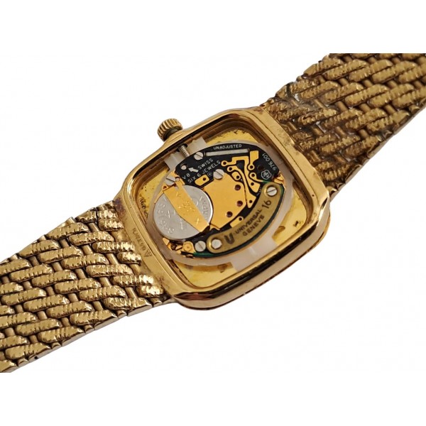 Universal Geneve Saat Universal Geneve Kadın Saati Vintage Universal Geneve Lady Watch Gold Plated