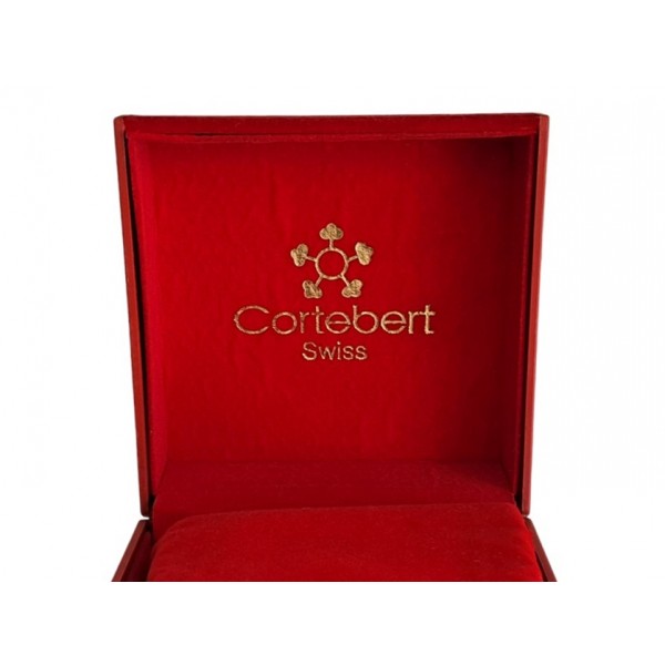 Cortebert Kutu Cortebert Saat Kutusu Cortebert Vintage Kadife Kutu Vintage Cortebert Watch Box