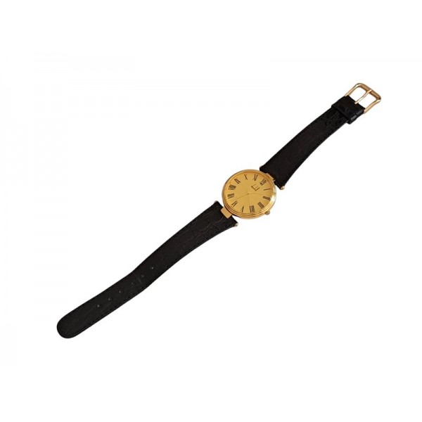 Dunhill Saat Dunhill Kol Saati Vintage Dunhill Gold Plated Quartz Watch