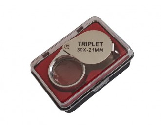 Triplet 30x21mm Büyüteç Profesyo..