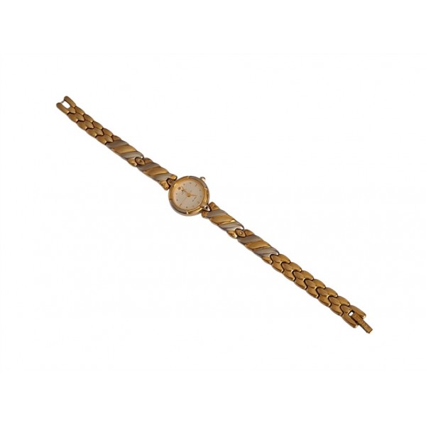 Escape Saat Vintage Escape Kol Saati Escape Lady Quartz Watch Gold Plated