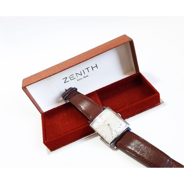 Vintage Zenith Kennedy Saat Kurmalı Kol Saati Old Vintage Mechanical Watch İn Box