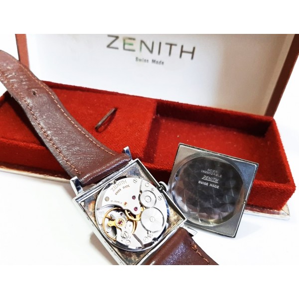 Vintage Zenith Kennedy Saat Kurmalı Kol Saati Old Vintage Mechanical Watch İn Box