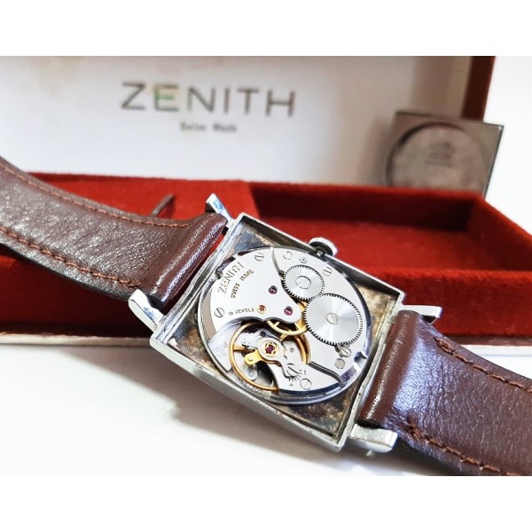 Vintage Zenith Kennedy Saat Kurmalı Kol Saati Old Vintage Mechanical Watch İn Box