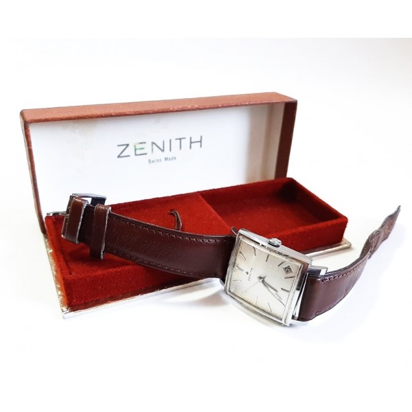 Vintage Zenith Kennedy Saat Kurmalı Kol Saati Old Vintage Mechanical Watch İn Box