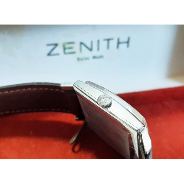 Vintage Zenith Kennedy Saat Kurmalı Kol Saati Old Vintage Mechanical Watch İn Box