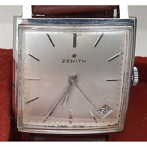 Vintage Zenith Kennedy Saat Kurmalı Kol Saati Old Vintage Mechanical Watch İn Box