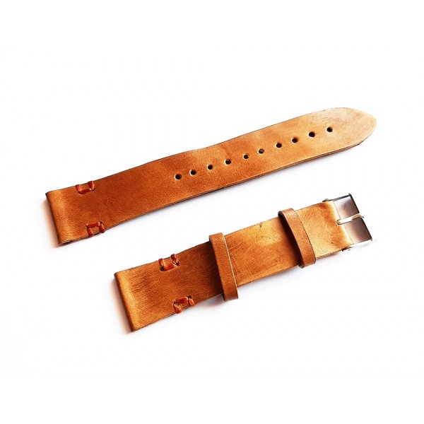 Cortebert Deri Kordon El Yapımı Deri Kordon Hand Made Leather Watch Strap