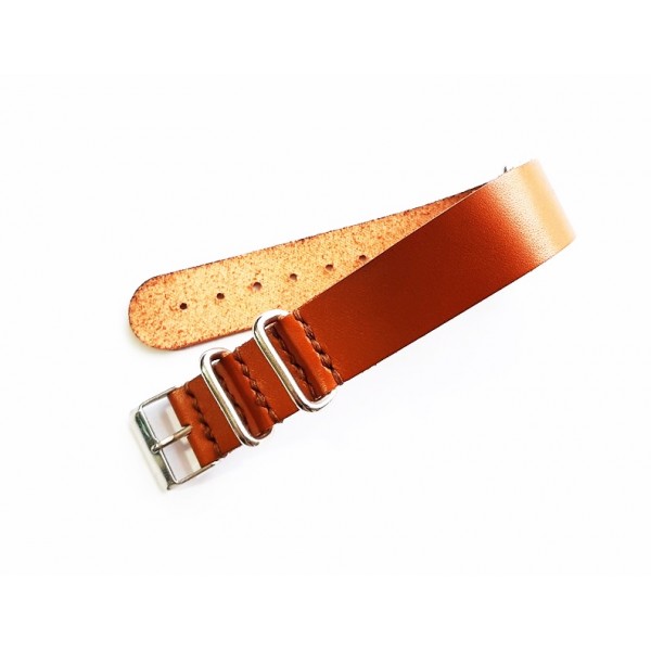 16mm 18mm 20mm 22mm 24mm Deri Nato Zulu Kordon Saat Kayışı Taba Çikolata,Watch Strap