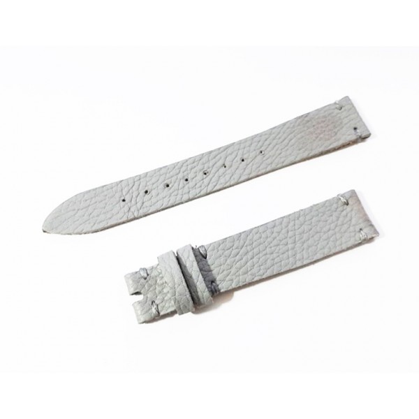 21mm El Yapımı Deri Kordon Gri Deri Handmade Watch Strap Watch Band Gray Colors